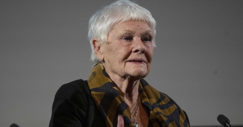 Judi Dench látása jelentősen megromlott, így már nem vállalkozik arra, hogy egyedül lépjen ki az otthonából.